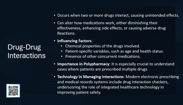 Drug Drug Interactions